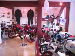 Motorradroute im Odenwald.Motorradmuseum in Grasellenbach,Hammelbach
